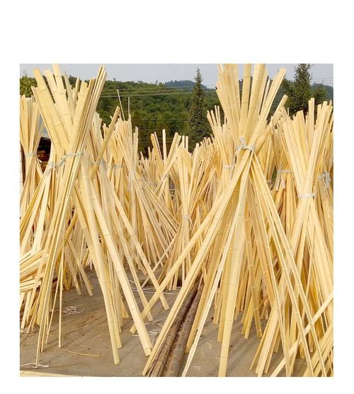 厂家批发碳化竹片竹竿白竹竿装饰装潢竹材料竹杆防虫防腐吊顶户外
